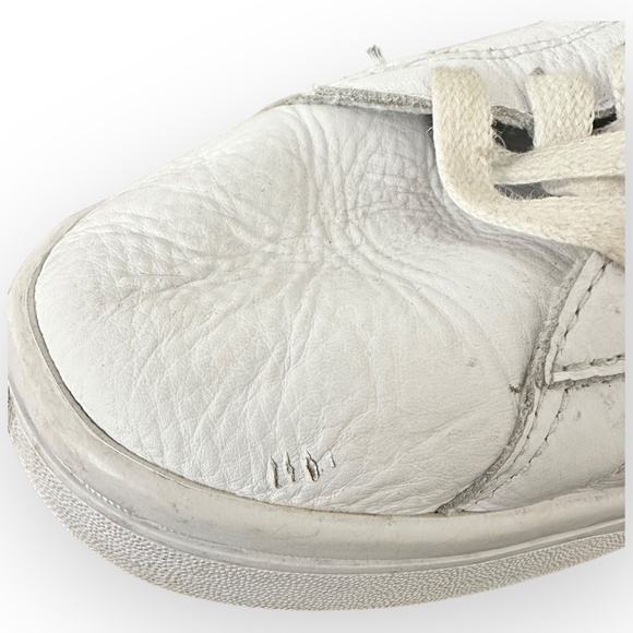 Men’s Puma “Court Star” Tennis Shoes - Size 12 - White Genuine Leather - Picture 7 of 10